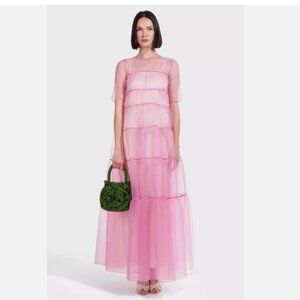 STAUD | Dresses | Staud Hyacinth Shortsleeve Tiered Crinkled Sheer Organza Maxi Dress | Poshmark STAUD | Dresses | Staud Hyacinth Shortsleeve Tiered Crinkled Sheer Organza Maxi Dress | Poshmark